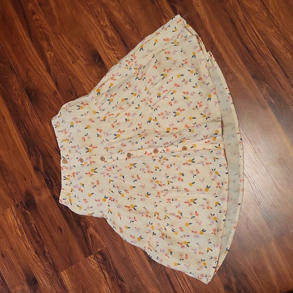 Cat & Jack Girls Floral Skirt - Picture 1 of 3
